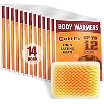 Body Warmers - Disposable Adhesive Heat Patches For Up To 12 Hours Of