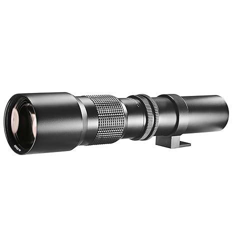 Neewer Lente de Enfoque Manual Fijo Alto Voltaje 500mm f/8 ...