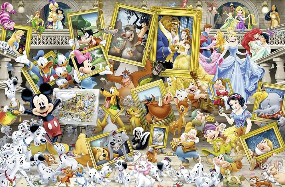 JGDYMX Toys - 3d jigsaw puzzle for adults wooden puzzles for children game - Cartoon anime character - Gift -50*75cm-1000 Piece