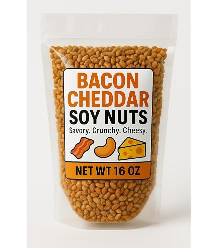 Amazon.com : Soy Nuts, Roasted and Salted (16 oz, ZIN: 524725