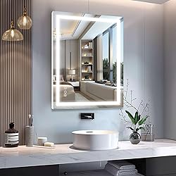 Beelux 24" x 32"LED Bathroom Mirror with Light for