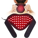 Infrared &Red Light Therapy Devices: Pain Relief 850NM LED Neck Pain Fatigue Light Therapy Warp Pad Home Use FDA Cleared Device