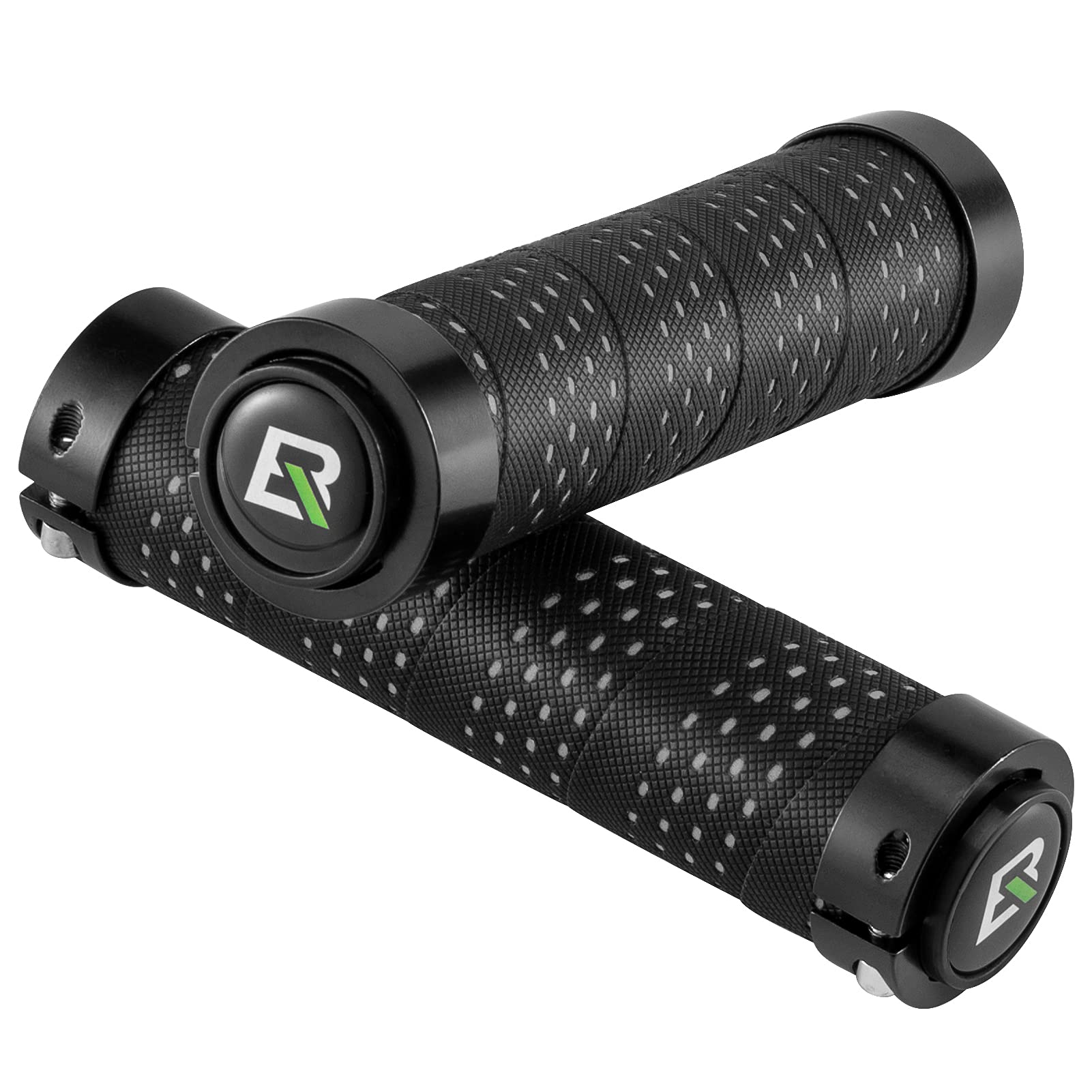 ROCKBROS Bike Handlebar Grips Anti-Slip Bicycle Grips Aluminum Alloy Double Lock High Strength Soft Comfortable PU PP Multiple Colors Road Bike Mountain Bike MTB with Handle Diameter of 22.2 mm