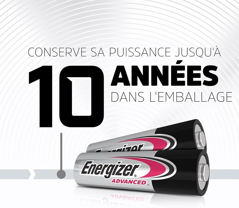 Advanced Piles AA (Lot de 24) LR6, 1,5V, Haute Performance