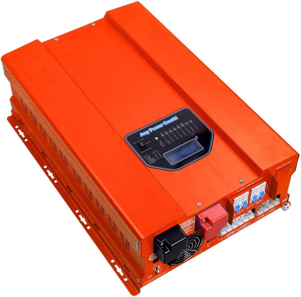 HF Series ZODORE 10000w Peak 30000w Low Frequency Split Phase Pure Sine Wave Inverter, Charger DC 48V AC 110V/220V Converter LED&LCD