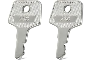 Cash Register Drawer Keys VPK-8K-235 Fit for Type 235 Compatible with APG Cash Drawer Lock Vasario Series V-80, V-85, V-100, 