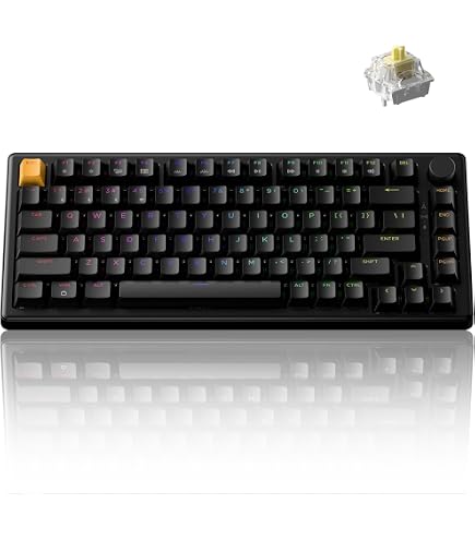 Keychron K2 HE 75% Wireless Mechanical Keyboard – 84‑Key Compact