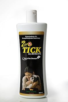 para Zero Tick Shampoo Treatment & Prevention of Ticks, Flea & Lice 500 ML