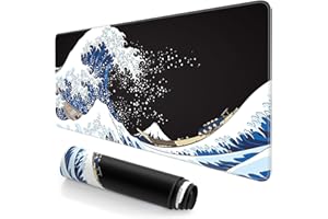 Atufsuat Extended Large Mouse Pad, XXL Gaming Mousepad 31.5 x 15.7 Inch, Big Computer Keyboard Desk Pad, Waterproof Mouse Mat