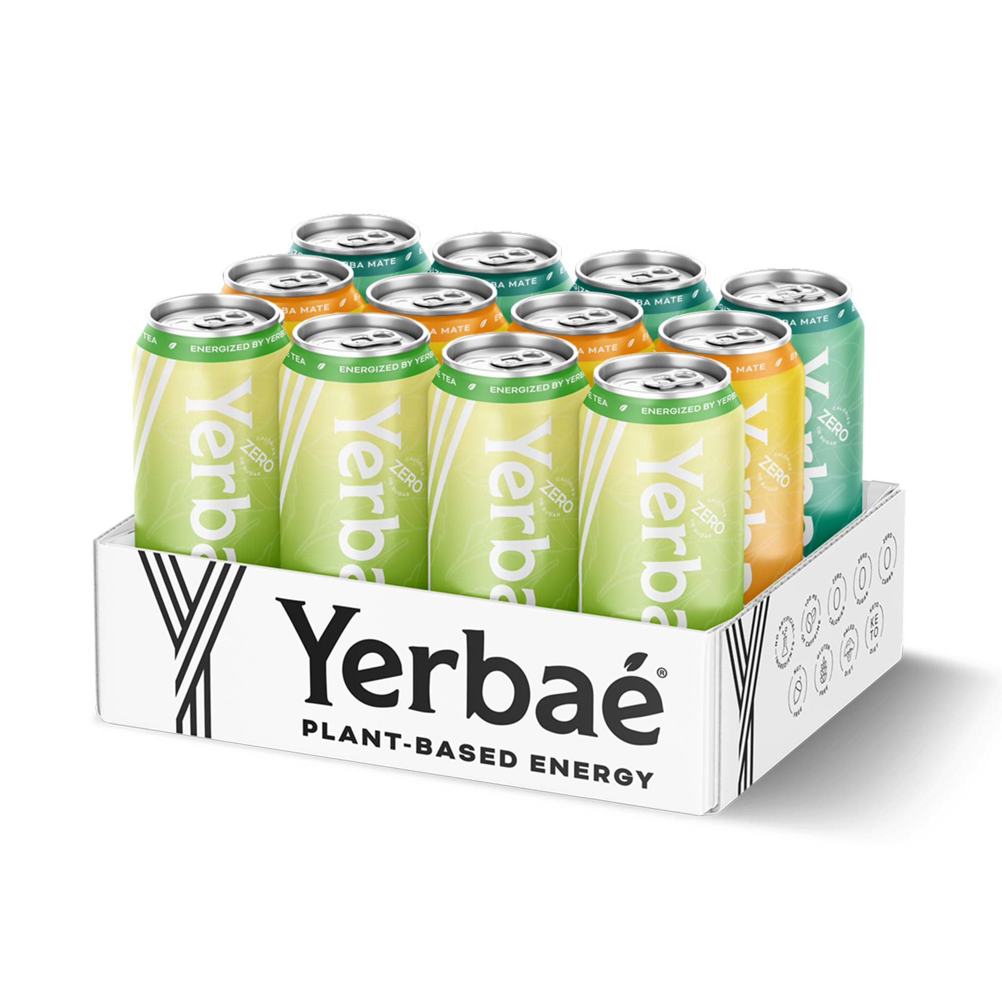 Mua Yerbae Energy Beverage Variety Flex Pack, 0 Sugar, 0 Calories, 0