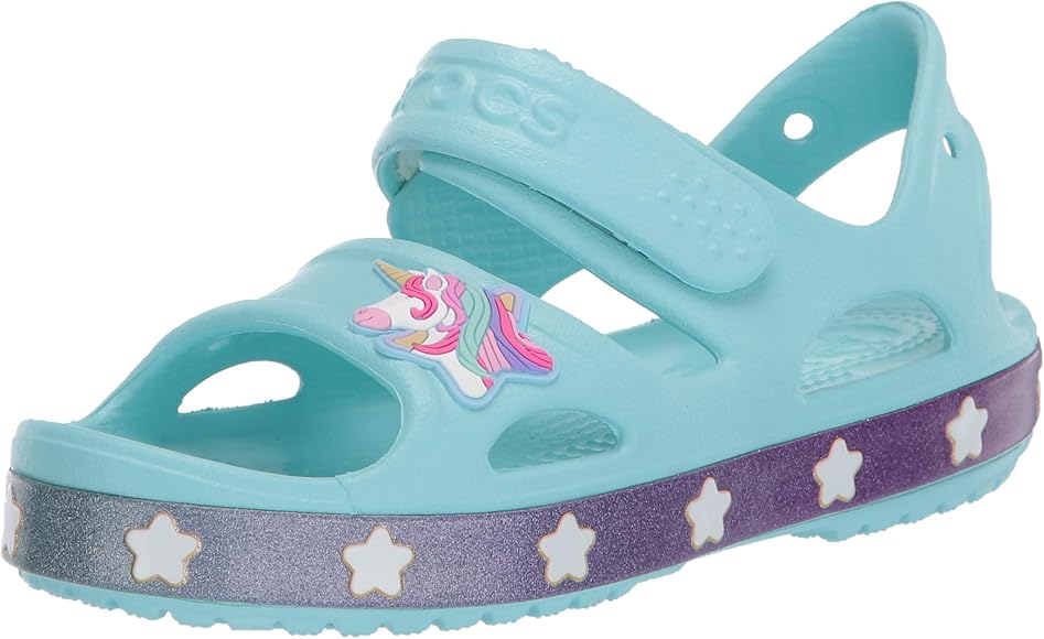 girls unicorn crocs