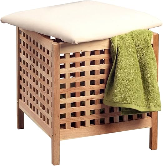 De la ropa sucia y taburete cesto para la colada para la ropa sucia de