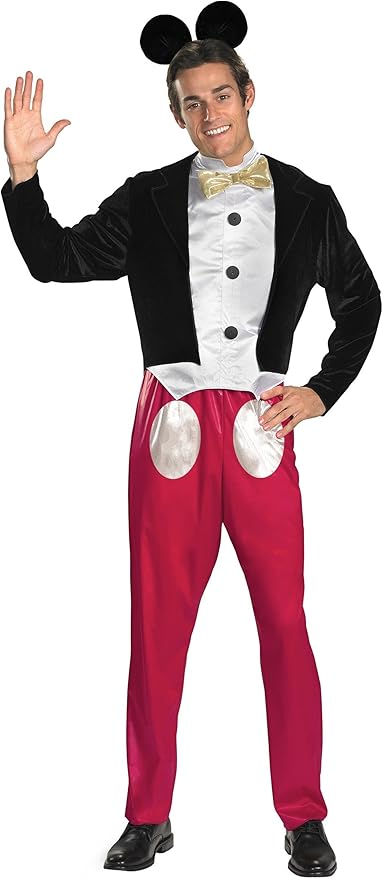 Amazon ミッキーマウス コスチューム 大人 男性用 ディズニー キャラクター コスプレ 仮装 衣装 並行輸入品 コスプレ 仮装 通販
