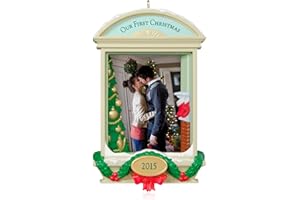 Hallmark Keepsake Ornament Our First Christmas Together Photo Frame Holder