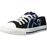 FOCO Mens NFL Low Top Big Logo Canvas Sneakers Shoes