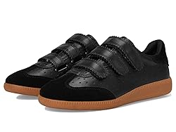 Steve Madden Women's Momentum Sneaker, Black, 9.5