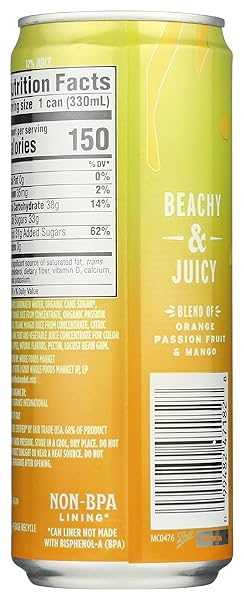 WHOLE FOODS MARKET, ORGANIC TROPICAL SODA, 11.2 OUNCE