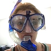 Kit Snorkel Supertrip Premium Para Adultos - Máscara Con Soporte Para GoPro, Tubo Con 2 Boquillas Y Bolsa