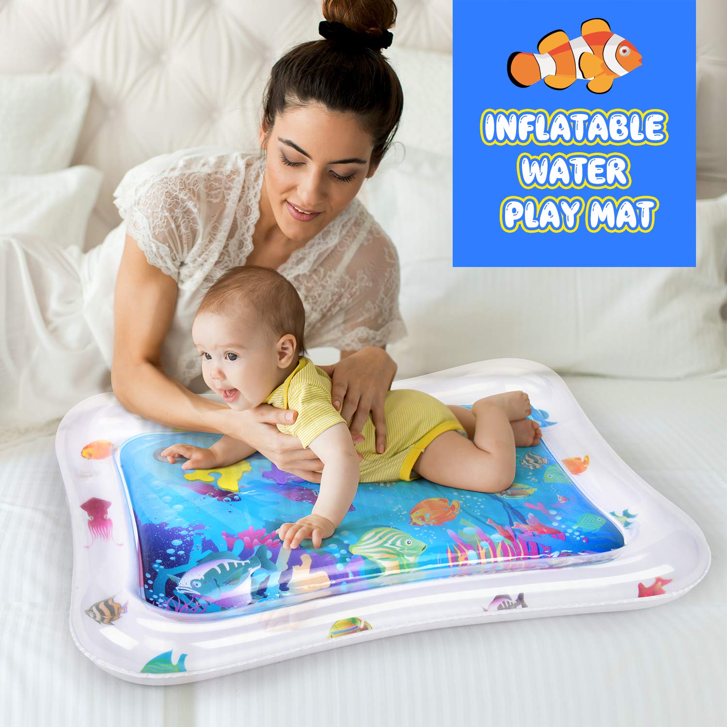 sensory water play mat