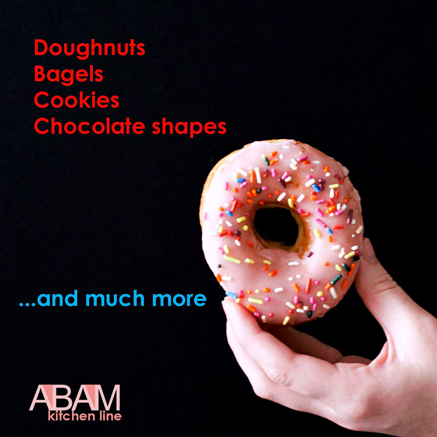 Professional Premium Silicone Donut Pan 3-Pack - Non Stick Doughnut Pans for Baking with 6 Slots - Reusable Bagel Mold Tray for Prolonged Use - Microwave, Freezer & Dishwasher Safe Silicon Molds