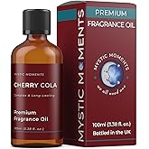 Mystic Moments | Cherry Cola Fragrance Oil - 100ml - Perfect for Soaps, Candles, Bath Bombs, Oil Burners, Diffusers and Skin 