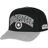 Star Wars Adult Embroidered Precurve Snapback Hat for Men and Women