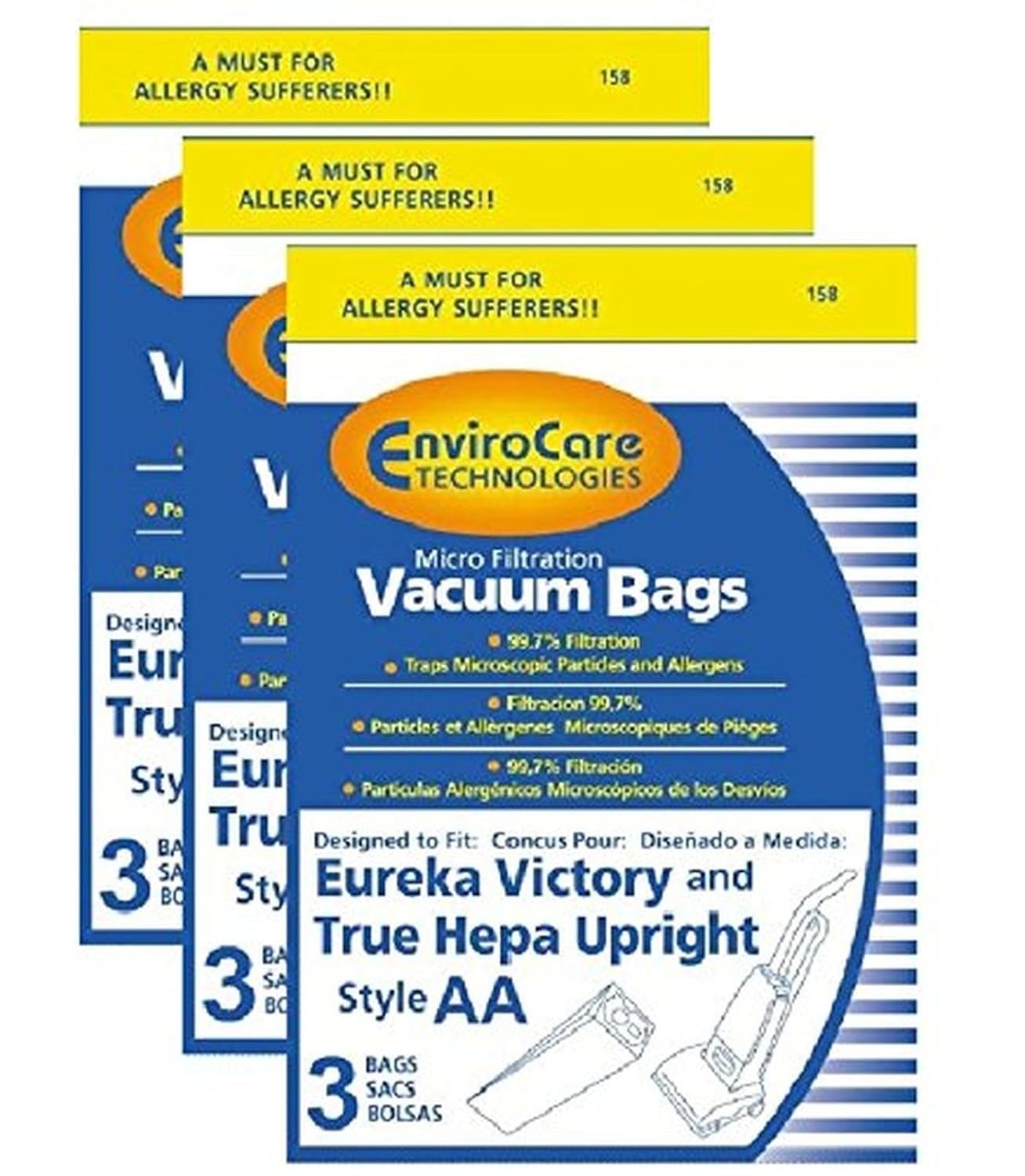 Best Eureka Aa Bags 58236B