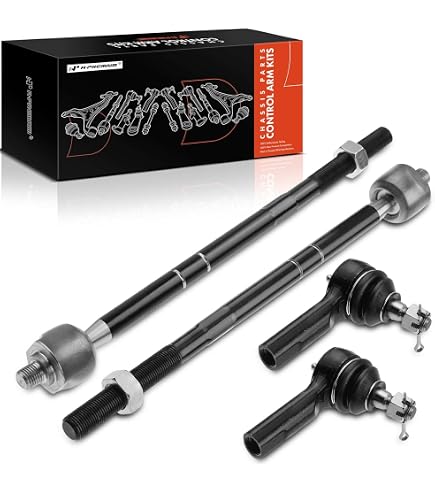 Qty(4) Front Inner & Outer Tie Rod Ends Fits Ford Escape