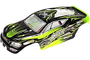 Hosim RC Car Shell Truck Body Accessory Spare Parts 56-SJ01 9156 RC Car (Green)
