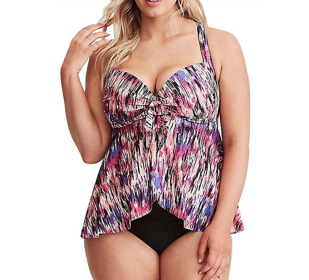 DFXIU One Piece Plus Size Traje de baño Monokinis