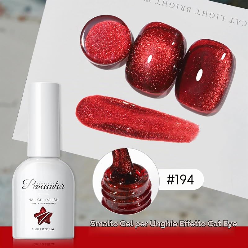 Smalto Semipermanente Unghie 10ML, Rosa Bianco Series 6 Colori Smalti Semipermanenti per Unghie Soak Off UV/LED Gel Polish per Principiante Smalto Gel Professionali Kit Manicure Regalo