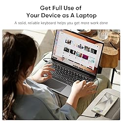 Portable Monitor with Keyboard, 14.1Inch Lapdock