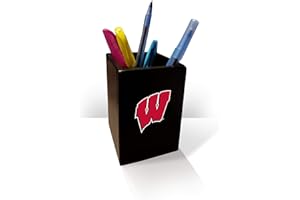 LA AUTO GEAR Fan Creations Wisconsin Badgers Pen/Pencil Holder