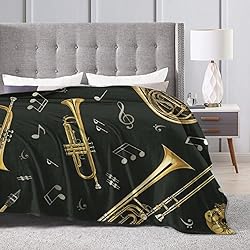 Premium Soft Warm Flannel Blanket Elegant Cozy