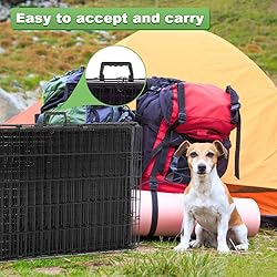 BestPet 48 Inch Dog Crates for Large Dogs Folding