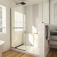 DreamLine Linea 30 inch W x 72 inch H Frameless Fixed Shower Screen in Oil Rubbed Bronze