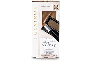 Clairol Root Touch-Up Temporary Concealing Powder, Light Brown Hair Color, Pack of 1