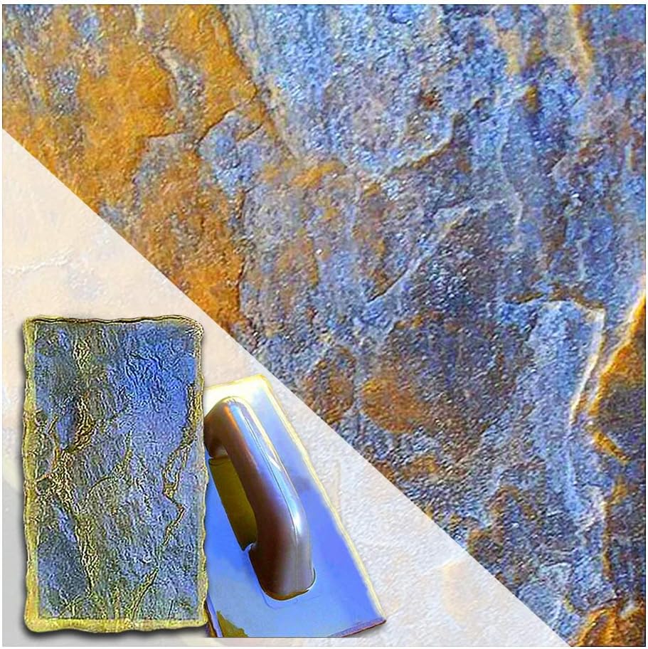 Polyurethane Vertical Stamp Relief Stone Decorative Concrete