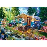 Schmidt Spiele 58575 Jeff Haynie with The Caravan in The Mountains, 1000 Pieces, Multi-Coloured