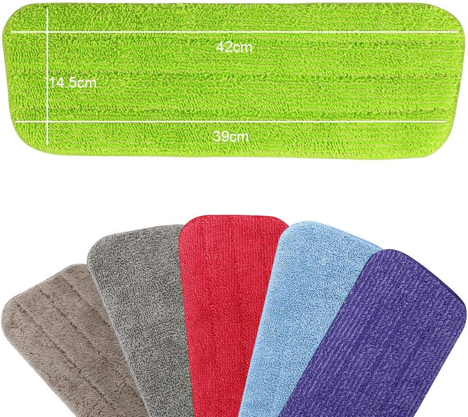 Vicloon Mop Pads, 6 PCS Microfiber Replacement Pads Fit for All Spray & Reveal Mops - Washable (Multicolor) - Image 3