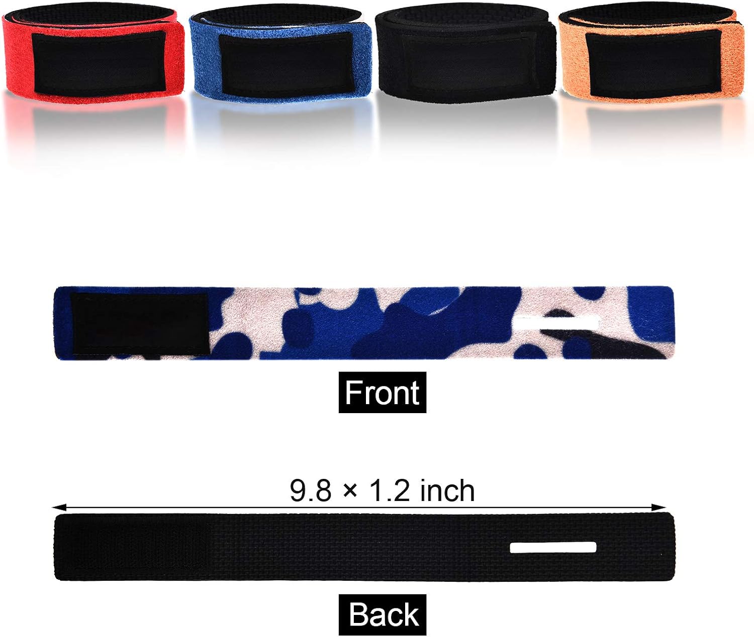 20 Pieces Fishing Rods Belt Ties Stretchy Rod Straps Casting Rod Straps Holders for Fishing Tackle Tie Bag Accessories: Clothing