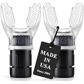 Expand-A-Lung | (2 Pack) Breathing Exercise Fitness Trainer | Inspiratory Muscle Strength Tool | Breathe Easier with Stronger Lungs | Dual-Way Inhale-Exhale Adj. Resistance Settings