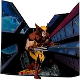 McFarlane Toys - Marvel Wolverine 1:10th Scale Posed Figure with Scene (X-Men #1)
