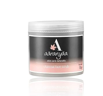 Aaranyaa Activated Charcoal Face Scrub - 100 gm