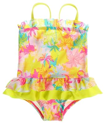 Charmleaks Baby Mädchen Süß Badeanzug Mit Rüschen Mädchen ...