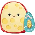 Squishmallows 5" Mannon The Gouda Cheese Mini Plush - Official Kellytoy - Collectible Soft & Squishy Mini Cheese Stuffed Animal Toy - Easter Gift for Kids, Girls, & Boys - 5 Inch