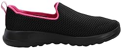 Skechers Women's Go Walk Joy Sneaker, Black/Hot