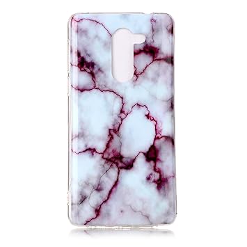 Lomogo Huawei Honor 6X/GR5 2017/Mate 9Lite Case Soft Silicon Case Shockproof Anti-Scratch Marble Case Cover for Huawei Honor 6X/Mate 9 Lite - LOYHU20883 L11