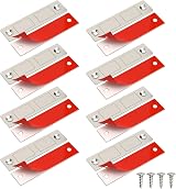 Jiayi Magnetic Door Catches 8 Pack Ultra Thin Cabinet Magnets 3.95mm