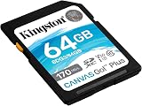 Kingston Canvas Go Plus 64GB SDXC SD Card 170MB/s U3 V30 UHS-I C10 view 2